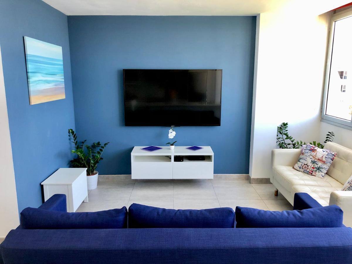 Vistas Mar Playa Las Canteras Primera Linea Wifi Лас-Пальмас-де-Гран-Канария Экстерьер фото