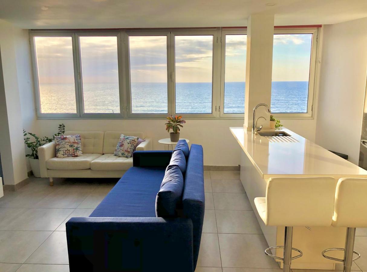Vistas Mar Playa Las Canteras Primera Linea Wifi Лас-Пальмас-де-Гран-Канария Экстерьер фото