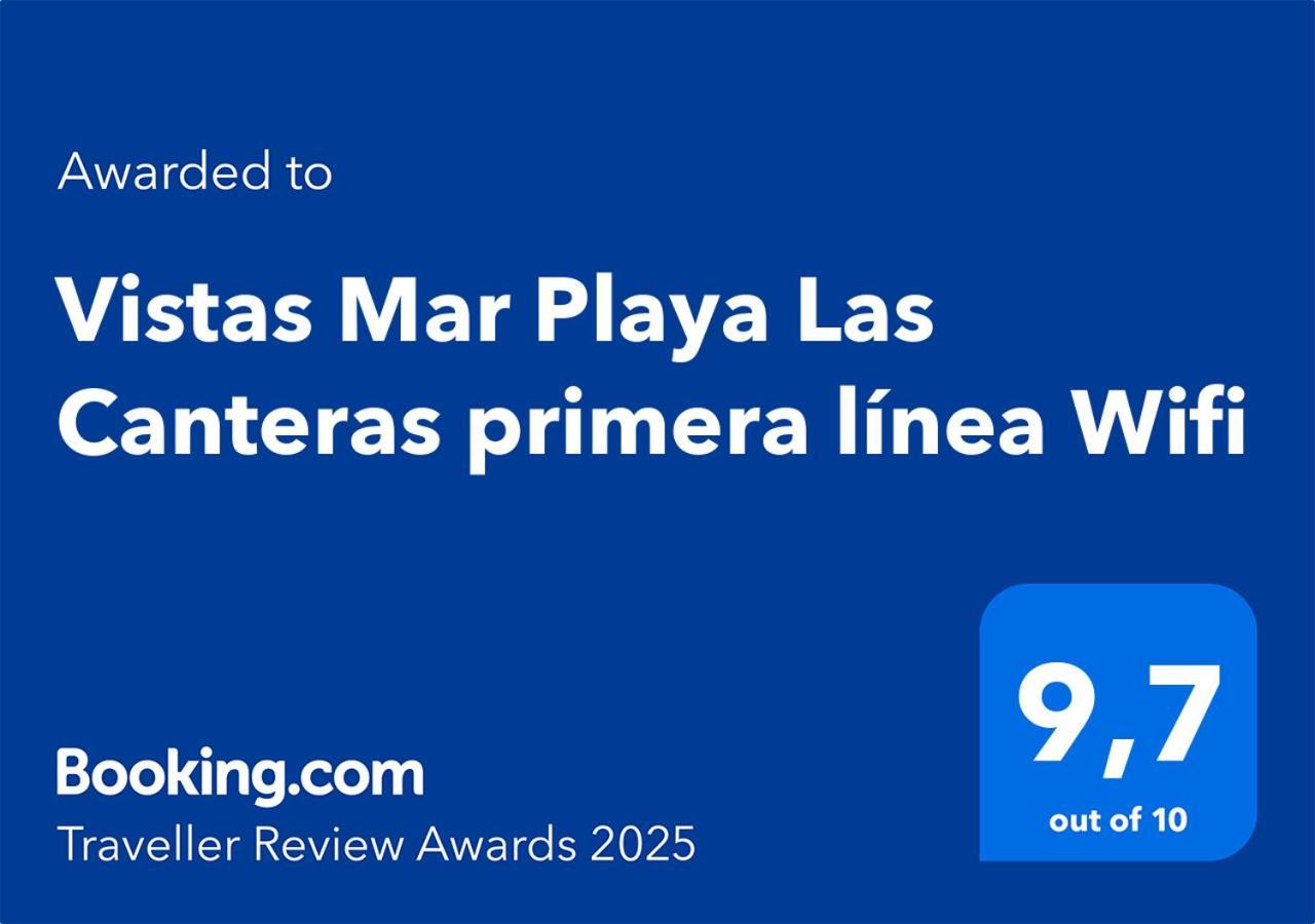 Vistas Mar Playa Las Canteras Primera Linea Wifi Лас-Пальмас-де-Гран-Канария Экстерьер фото
